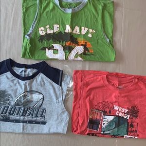 Lot of Boys Sleeveless Shirts Price for 3)